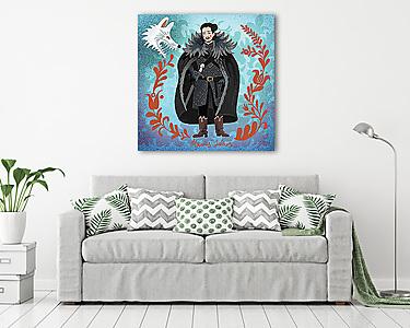 Havas János (Jon Snow) (vászonkép) - vászonkép, falikép otthonra és irodába