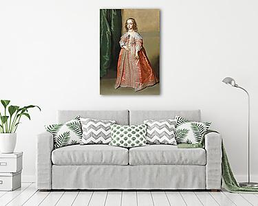 Stuart Mária Henrietta hercegnő portréja (vászonkép) - vászonkép, falikép otthonra és irodába
