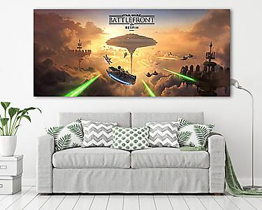 Star Wars: Battlefront II. - Bespin videojáték téma (vászonkép) - vászonkép, falikép otthonra és irodába