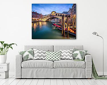 Rialto-híd Velence (vászonkép) - vászonkép, falikép otthonra és irodába