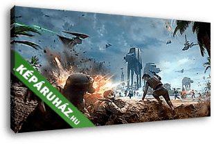 Star Wars: Battlefront: Rouge One  - Scarif téma - vászonkép 3D látványterv