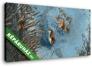The Gemstone Floor, Noctis labirintus, Mars felszín - vászonkép 3D látványterv