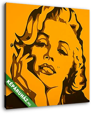 Pop Art - Marilyn  - vászonkép 3D látványterv