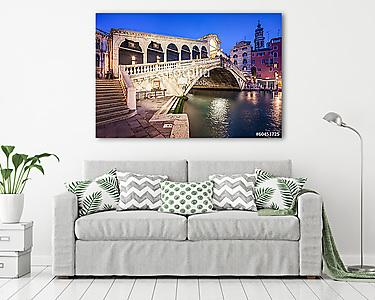 Rialto híd Velencében (vászonkép) - vászonkép, falikép otthonra és irodába