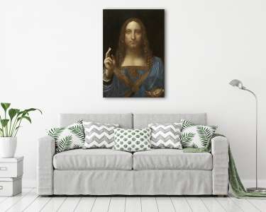 Salvator Mundi (c1500) - Jézus Krisztus a világ megmentője (vászonkép) - vászonkép, falikép otthonra és irodába