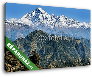 Dhaulagiri-nepáli kilátás - vászonkép 3D látványterv