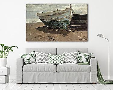 Csónakok a parton (vászonkép) - vászonkép, falikép otthonra és irodába