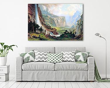 Kupola a Yosemite völgyben (vászonkép) - vászonkép, falikép otthonra és irodába