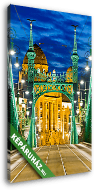 Liberty Bridge, Budapest, Magyarország - vászonkép 3D látványterv