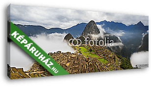 Machu Picchu, Peru, UNESCO Világörökség része. Az egyik az új S - vászonkép 3D látványterv