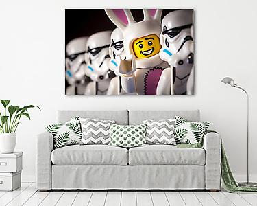LEGO  Star Wars - Hello! (vászonkép) - vászonkép, falikép otthonra és irodába