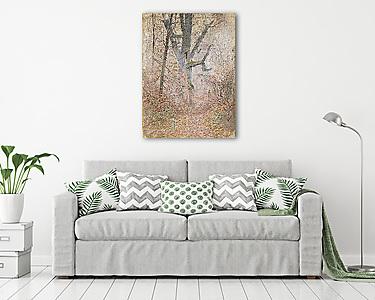 Őszi erdő (vázlat) (vászonkép) - vászonkép, falikép otthonra és irodába