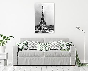 Az Eiffel-torony 1930-ban (vászonkép) - vászonkép, falikép otthonra és irodába