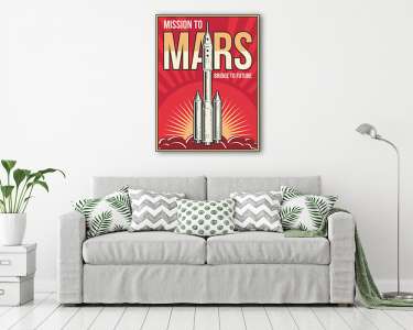 Mission to Mars (vászonkép) - vászonkép, falikép otthonra és irodába