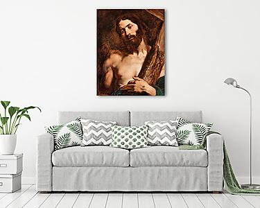 Jézus vállára veszi a keresztet (vászonkép) - vászonkép, falikép otthonra és irodába