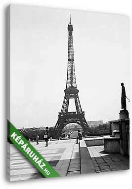 Az Eiffel-torony 1966-ban - vászonkép 3D látványterv