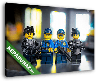 LEGO Characters - Rettenthetetlenek - vászonkép 3D látványterv