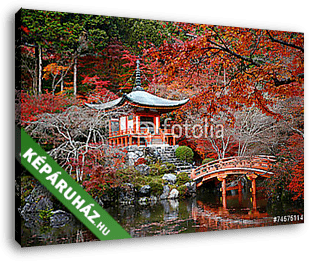 Kiotó temploma - vászonkép 3D látványterv