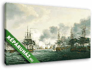 Koppenhágai csata - vászonkép 3D látványterv