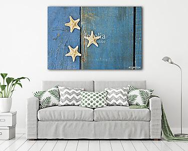 három tengeri csillag (vászonkép) - vászonkép, falikép otthonra és irodába