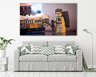 LEGO Characters - Ghostbusters (vászonkép) - vászonkép, falikép otthonra és irodába