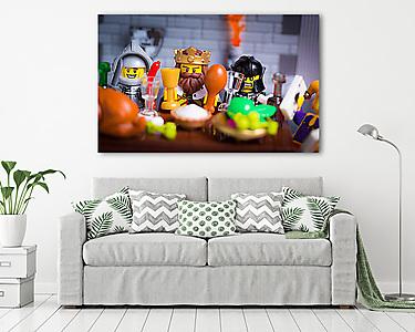 LEGO - Király buli (vászonkép) - vászonkép, falikép otthonra és irodába