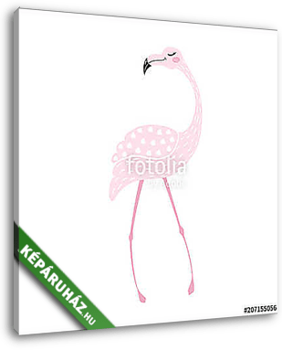 A flamingo - vászonkép 3D látványterv