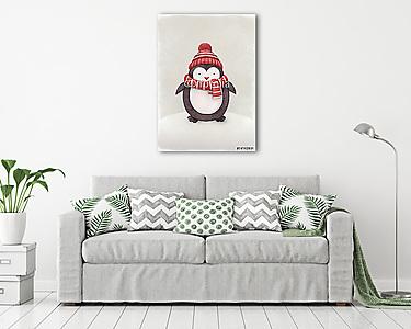 Pingvin  (vászonkép) - vászonkép, falikép otthonra és irodába