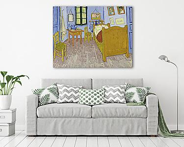 Van Gogh hálószobája Arles-ban - verzió 3. (vászonkép) - vászonkép, falikép otthonra és irodába