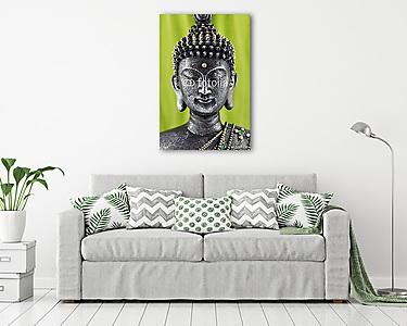 Buddha bronz szobor zen (vászonkép) - vászonkép, falikép otthonra és irodába