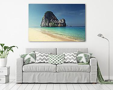 beach in Krabi province, Thailand (vászonkép) - vászonkép, falikép otthonra és irodába