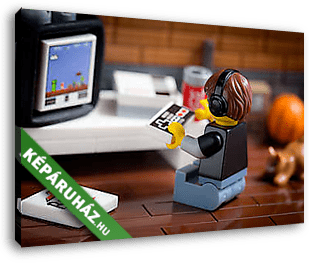LEGO Characters - GameBoy - vászonkép 3D látványterv
