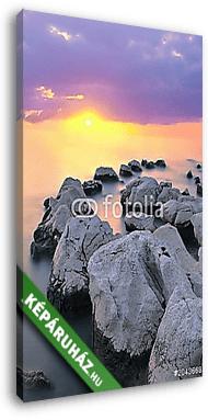 sorozatos adriatikus naplementékből i - vászonkép 3D látványterv