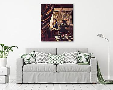A festészet allegóriája (vászonkép) - vászonkép, falikép otthonra és irodába