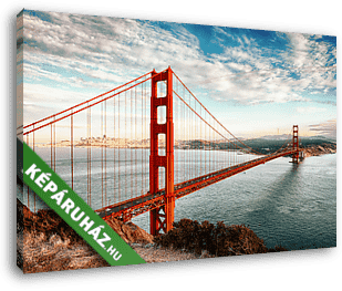 Golden Gate híd, San Francisco - vászonkép 3D látványterv
