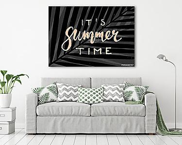 It's Summer Time Poster Design (vászonkép) - vászonkép, falikép otthonra és irodába