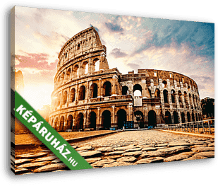Római kolosszeum HDR fotó - vászonkép 3D látványterv