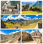 Rejtélyes város - Machu Picchu, Peru, Dél-Amerika. vászonkép, poszter vagy falikép