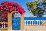 Idyllic view to Mediterranean Sea Coast vászonkép, poszter vagy falikép