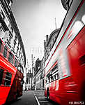 Két busz között, London vászonkép, poszter vagy falikép