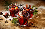 Karácsonyi forralt bor vászonkép, poszter vagy falikép
