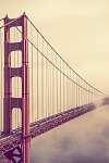 Golden Gate Fog vászonkép, poszter vagy falikép