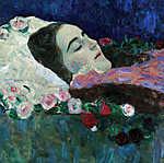 Ria Munk a halálos ágyán vászonkép, poszter vagy falikép