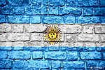 Argentína lobogója vászonkép, poszter vagy falikép