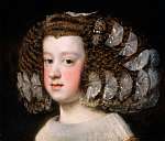 Mária Terézia Spanyolország hercegnője vászonkép, poszter vagy falikép