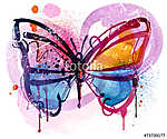 Butterfly vászonkép, poszter vagy falikép