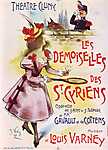 Les Demoiselles des St. Cyriens vászonkép, poszter vagy falikép