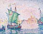 Velence, A rózsaszín felhő (1909) vászonkép, poszter vagy falikép