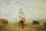 Velence látképe a tenger felől nézve vászonkép, poszter vagy falikép