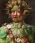 II. (Habsburg) Rudolf, mint Vertumnus vászonkép, poszter vagy falikép